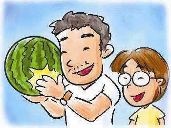 两个阿爸吃瓜的视频,两位阿爸的欢乐吃瓜大作战